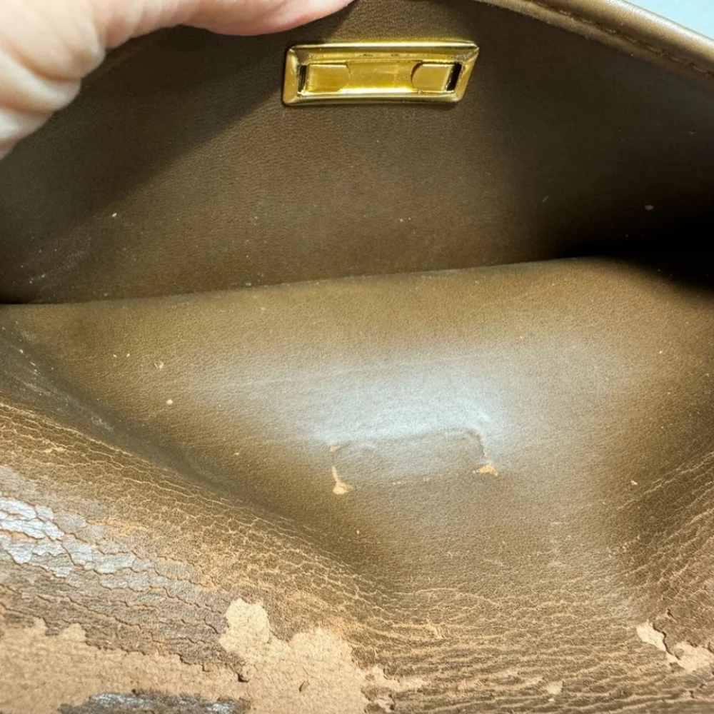 Christian Dior Vintage Honeycomb Crossbody Bag